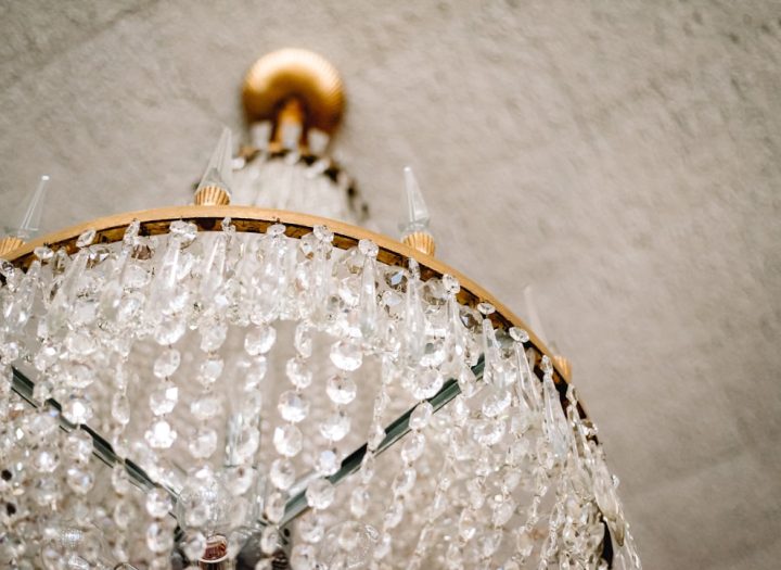 Photo Crystal chandelier